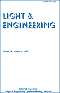 Effects of LED Lighting on the Luminance Coeffcient. L&E 25 (4) 2017